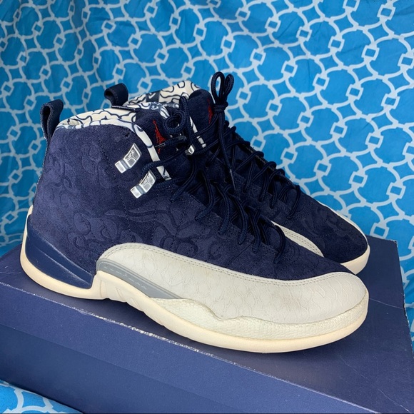 Nike Air Jordan 12 Men’s size International flight retro og navy blue  obsidian